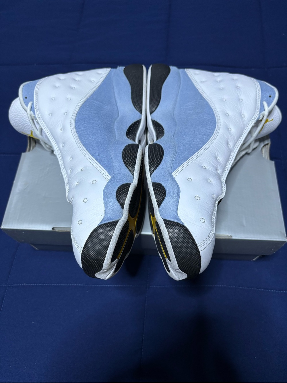Jordan 13 Retro Blue Grey 2024 Size 12 - Picture 3 of 9